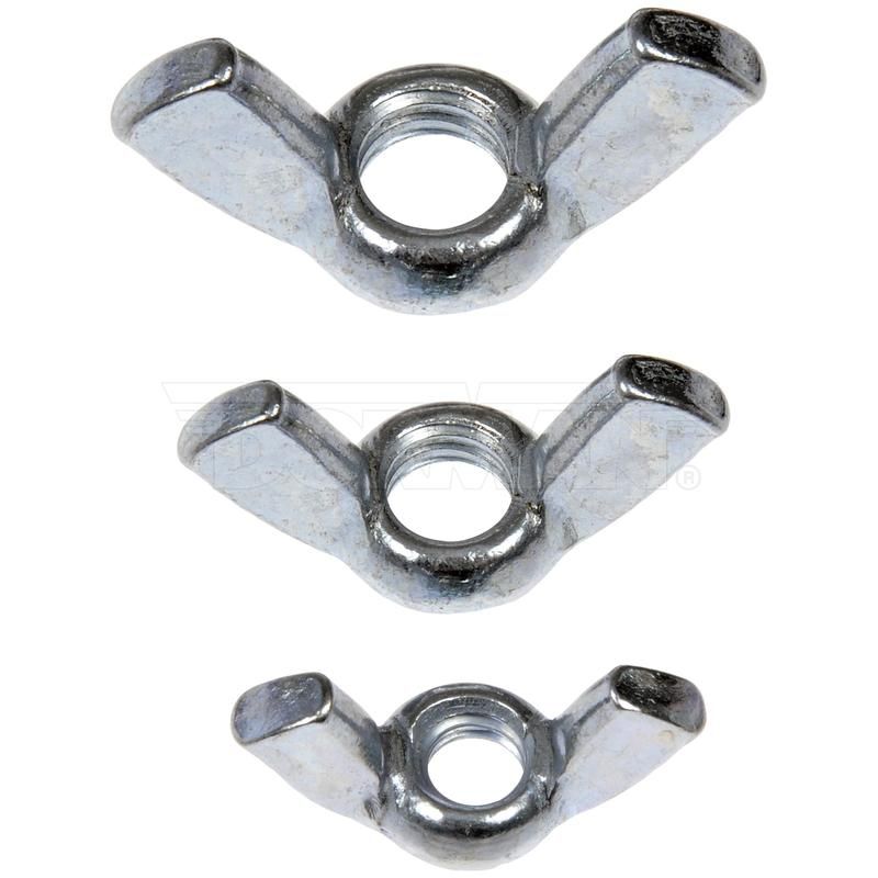 DORMAN 784-801D Wing Nut Assortment - 1/4 In.-20, 5/16 In.-18, 3/8 In.-16
