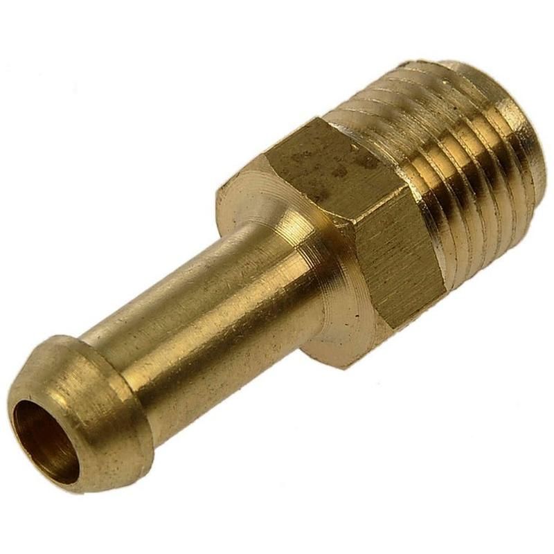 DORMAN 785-400 Fuel Hose Fitting-Inverted Flare Male Connector-1/4 In. x 1/4 In. Tube