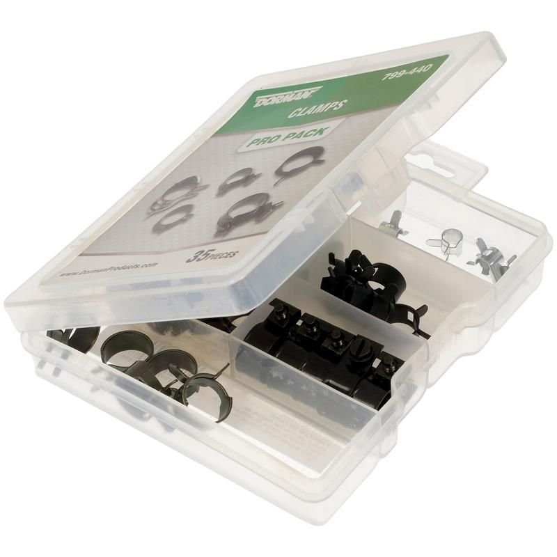 DORMAN 799-440 Clamps Value Pack- 7 Sku's- 35 Pieces