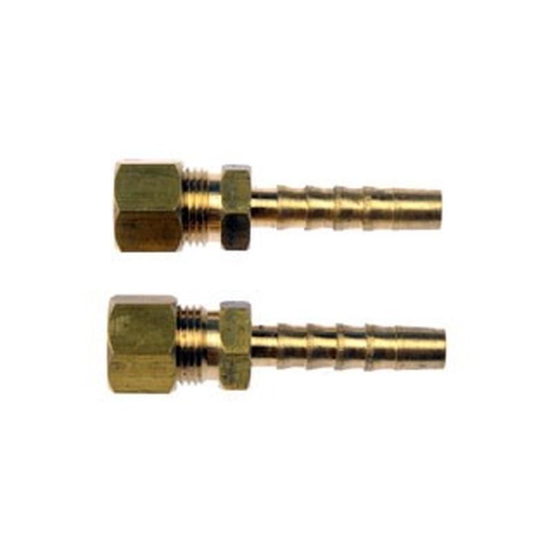 DORMAN 800-036.5 Fuel Line Adapter - 5/16 In. Steel Compression to 5/16 In. Nylon Barbed