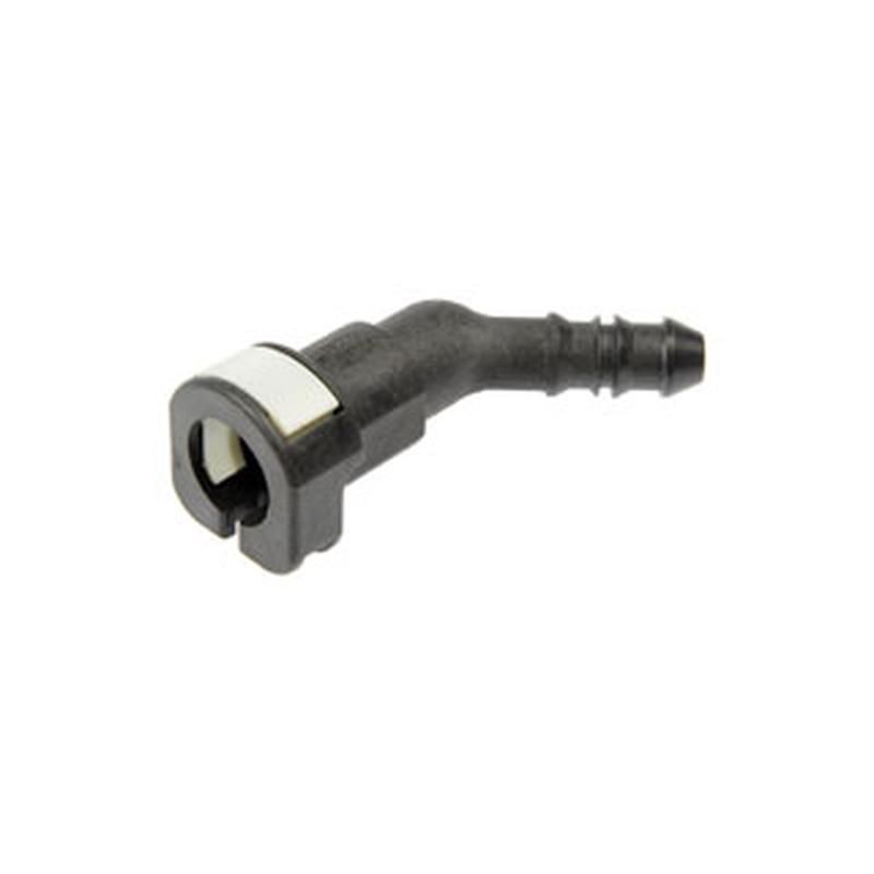 DORMAN 800-122 Fuel Line Retaining Clip 5/16 In. Steel To 5/16 In. Nylon With 45 Degree Bend