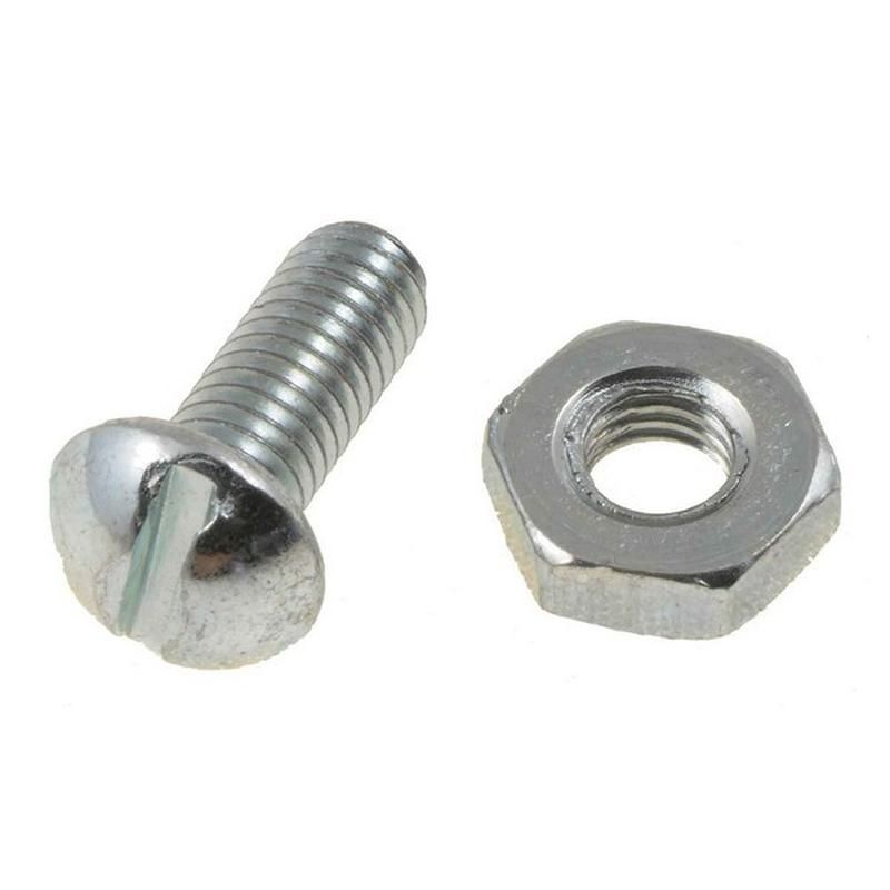 DORMAN 853-405 Machine Screw-Round Head Slotted- 10-32 x 1/2 In.