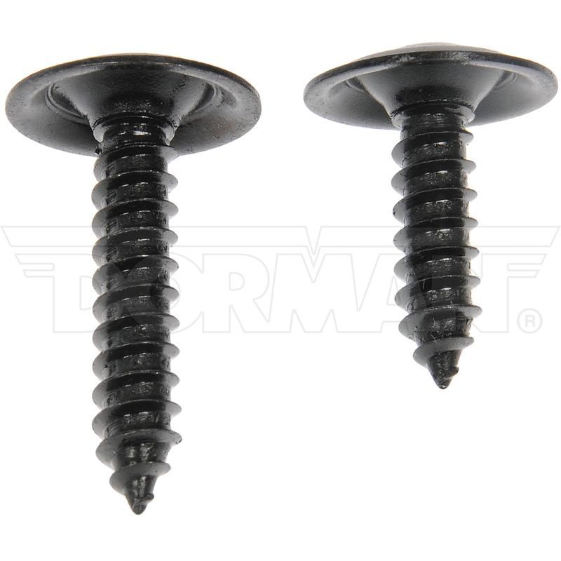 DORMAN 961-210D Trim Screw Assortment - Black - No.10 X 3/4 In., 1 In.