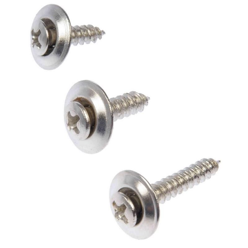 DORMAN 961-235 Trim Screw - Chrome - No. 8, No. 10 - Assortment