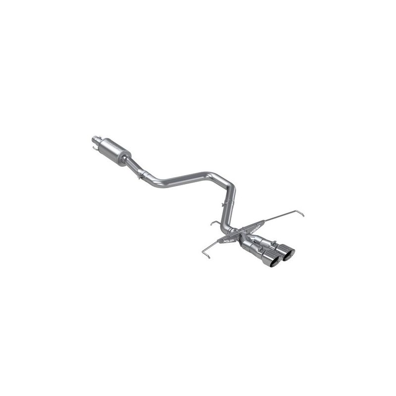 MBRP Exhaust S4705AL 3in. Cat-Back; Dual Split Center Rear Exit; AL