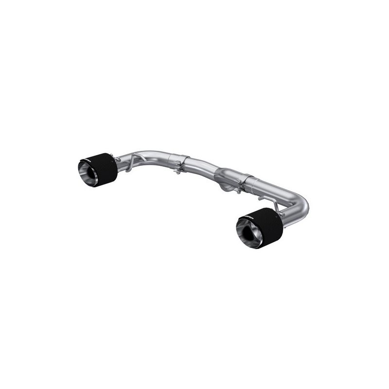 MBRP Exhaust S48053CF 2.5in. Axle-Back; Dual Rear; T304; CF
