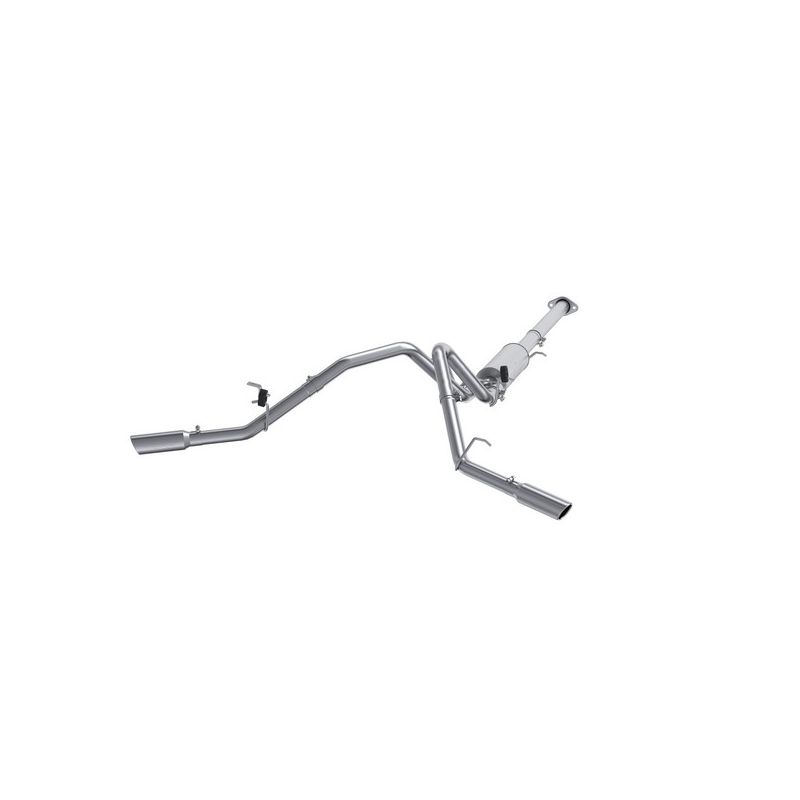 MBRP Exhaust S5038AL 3in. Cat-Back; 2.5in. Dual Split Side Exit; AL