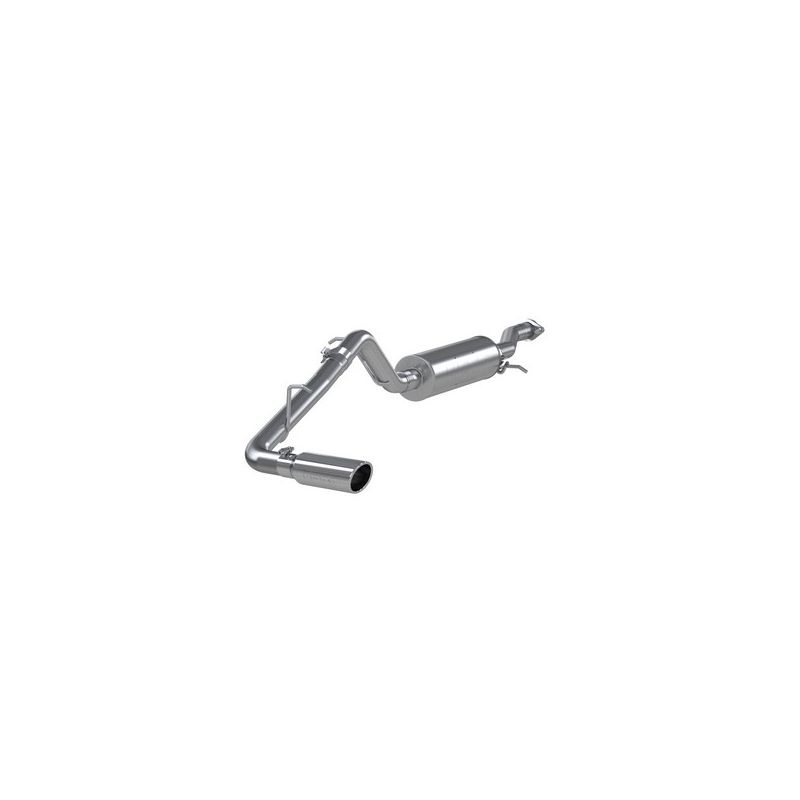 MBRP Exhaust S5046AL 2.5in. Cat-Back; Single Side Exit; AL