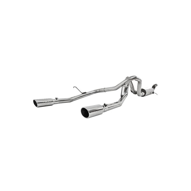 MBRP Exhaust S5074409 2.5in. Cat-Back; Dual Rear Exit; T409