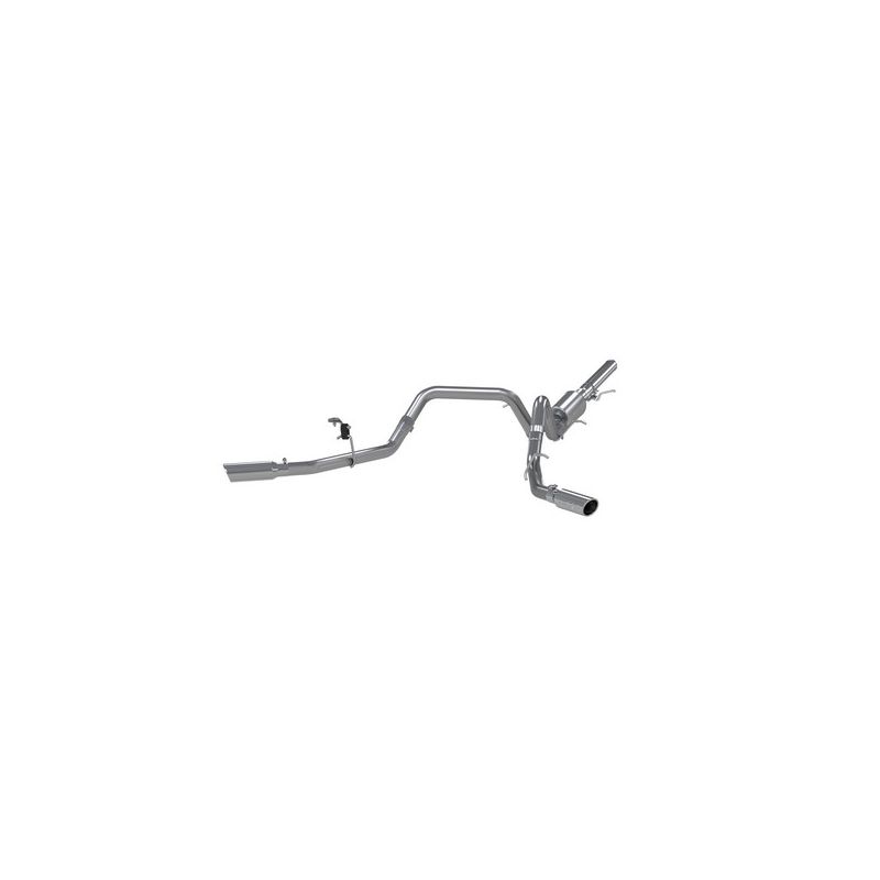 MBRP Exhaust S5082AL 3in. Cat-Back; 2.5in. Dual Split Side Exit; AL