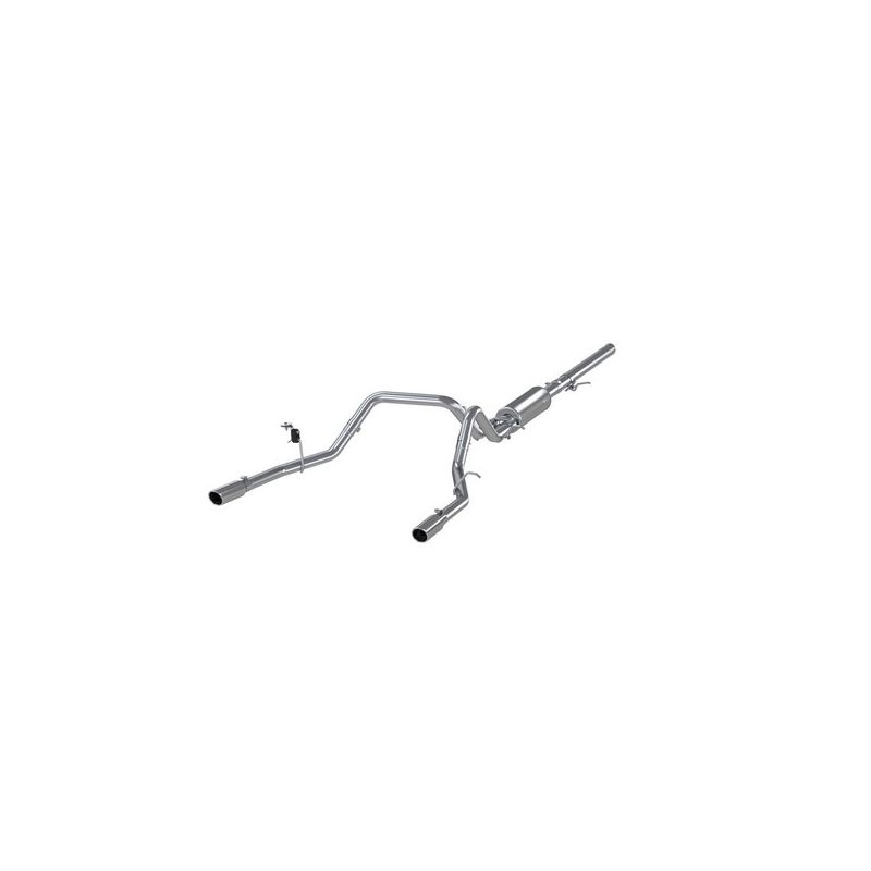MBRP Exhaust S5084409 3in. Cat-Back; 2.5in. Dual Split Rear Exit; T409