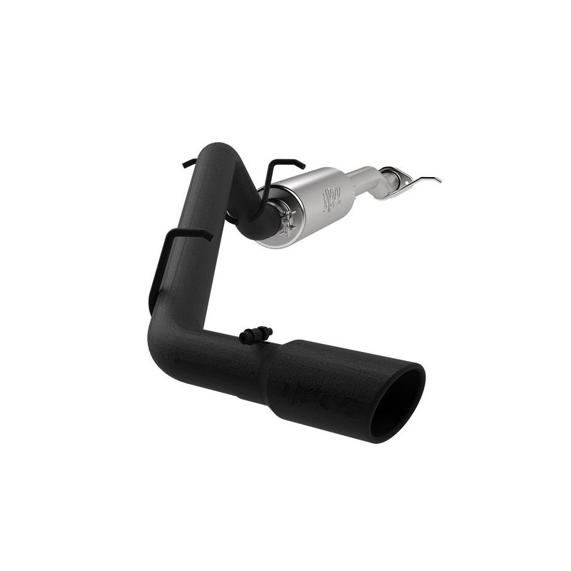 MBRP Exhaust S5090BLK 3in. Cat-Back; Single Side Exit; BLK