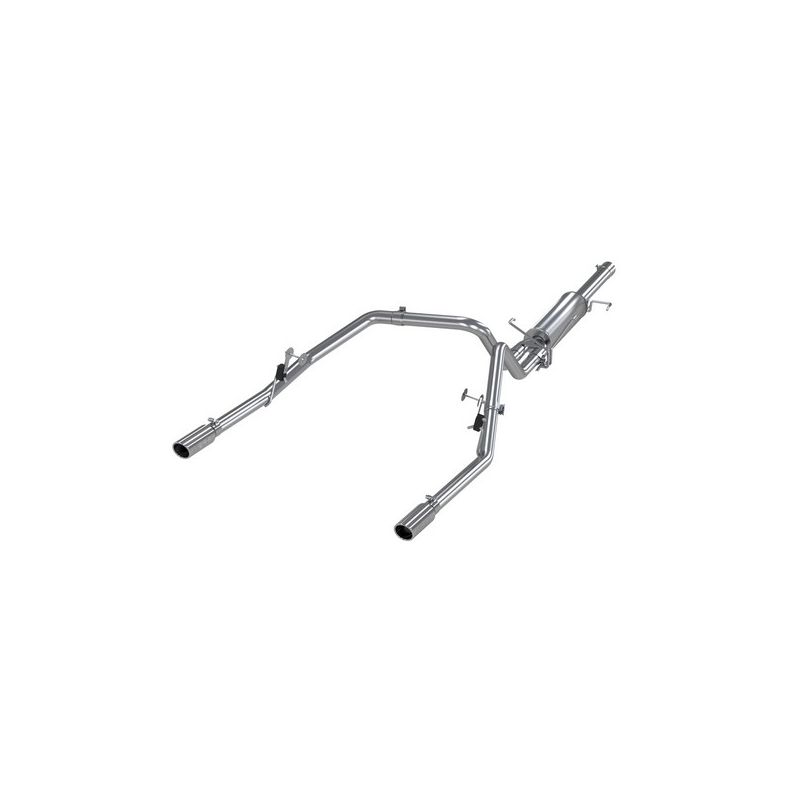 MBRP Exhaust S5108409 3in. Cat-Back; 2.5in. Dual Split Rear Exit; T409