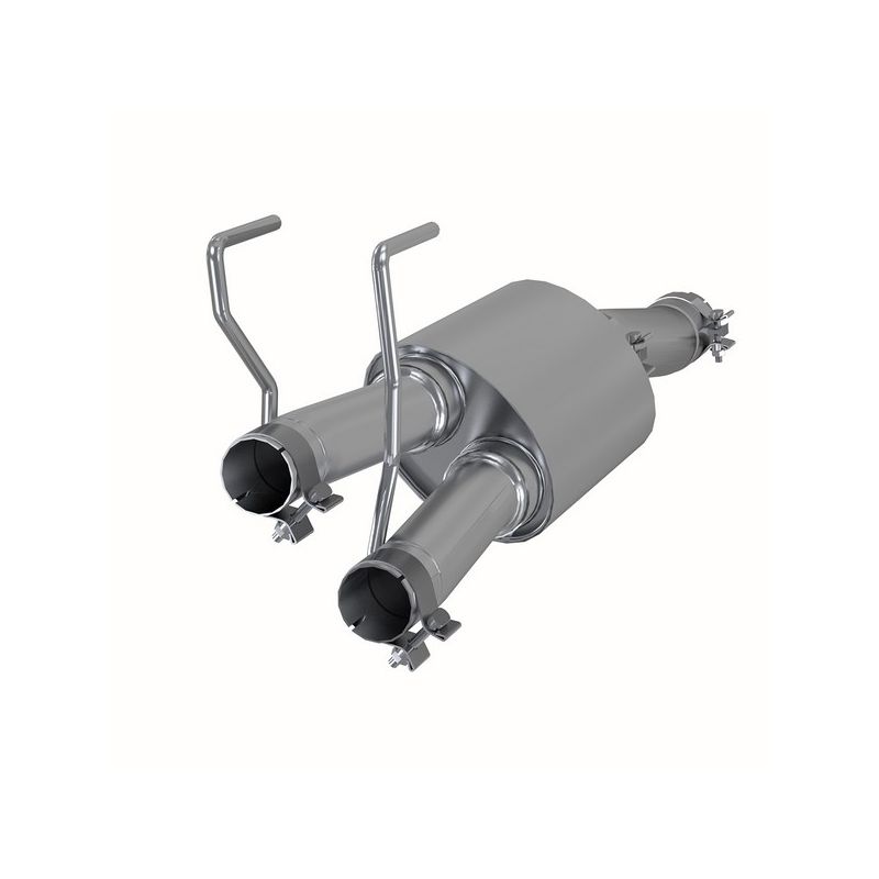 MBRP Exhaust S5141409 3in. Single In; 2.25in. Dual Out; Muffler Replacement; T409