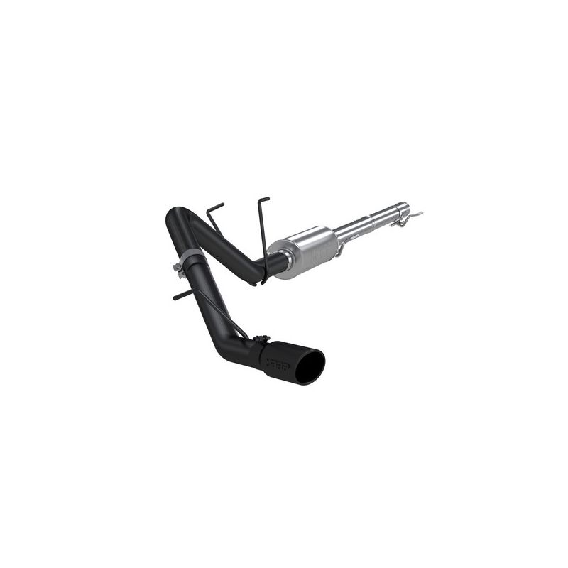 MBRP Exhaust S5142BLK 3in. Cat-Back; Single Side Exit; BLK