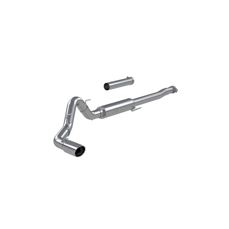 MBRP Exhaust S5209AL 4in. Cat-Back; Single Side Exit; Race Version; AL