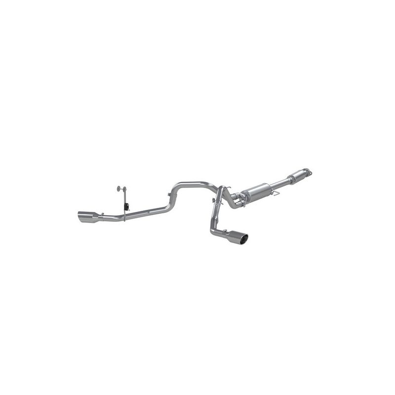 MBRP Exhaust S5213AL 3in. Cat-Back; 2.5in Dual Split Side Exit; AL