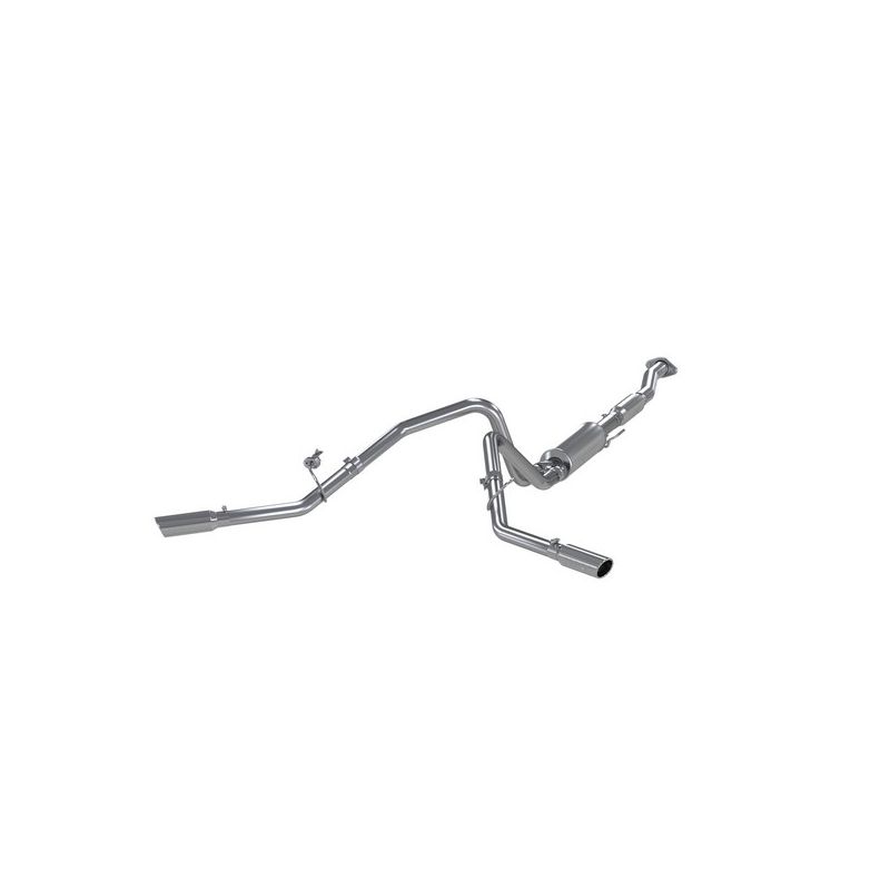 MBRP Exhaust S5232AL 3in. Cat-Back; 2.5in Dual Split Side Exit; AL