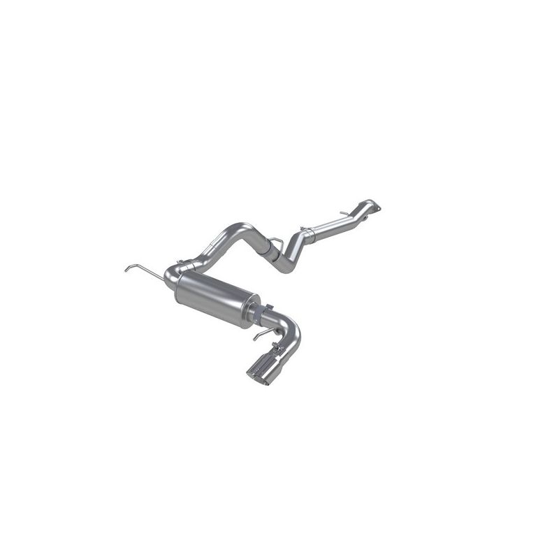 MBRP Exhaust S5235AL 3in. Cat-Back; Single Rear Exit; AL