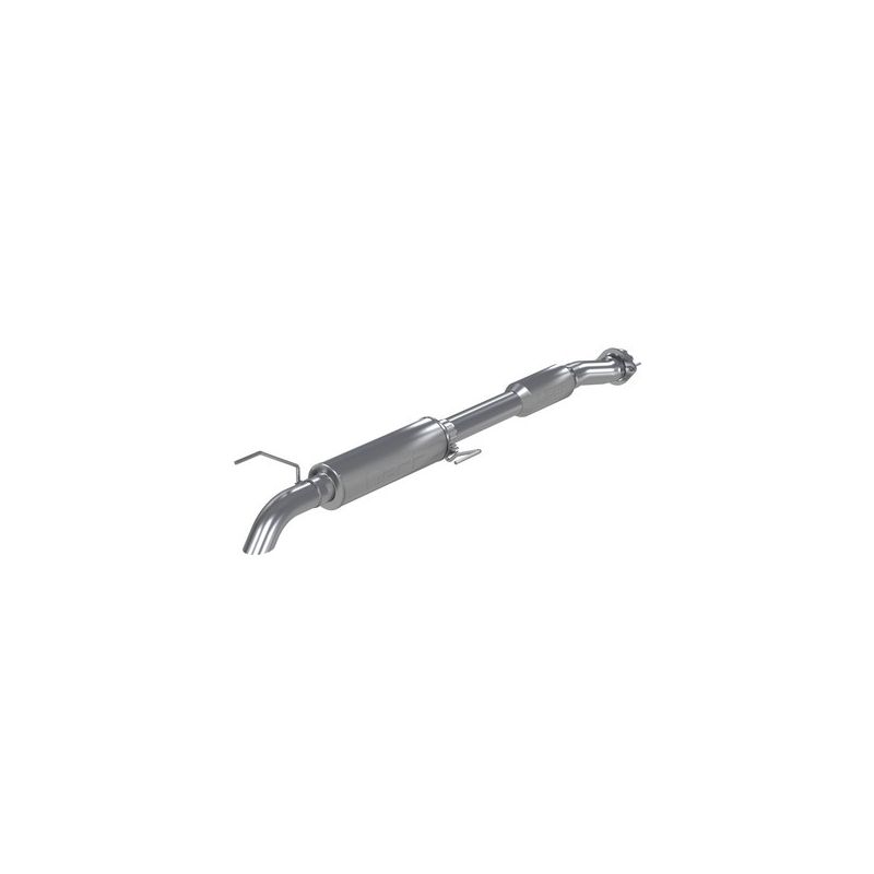 MBRP Exhaust S5243AL 3.5in. Cat-Back; Single Turn Down with Resonator; AL
