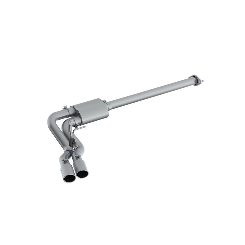 MBRP Exhaust S5260409 3in. Cat-Back; Pre-Axle Dual Outlet Single Side; Race Version; T409