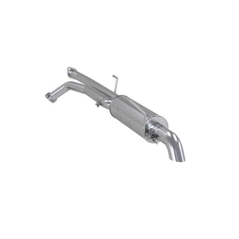 MBRP Exhaust S5318AL 2.5in. Cat-Back; 3in. Turn Down; AL