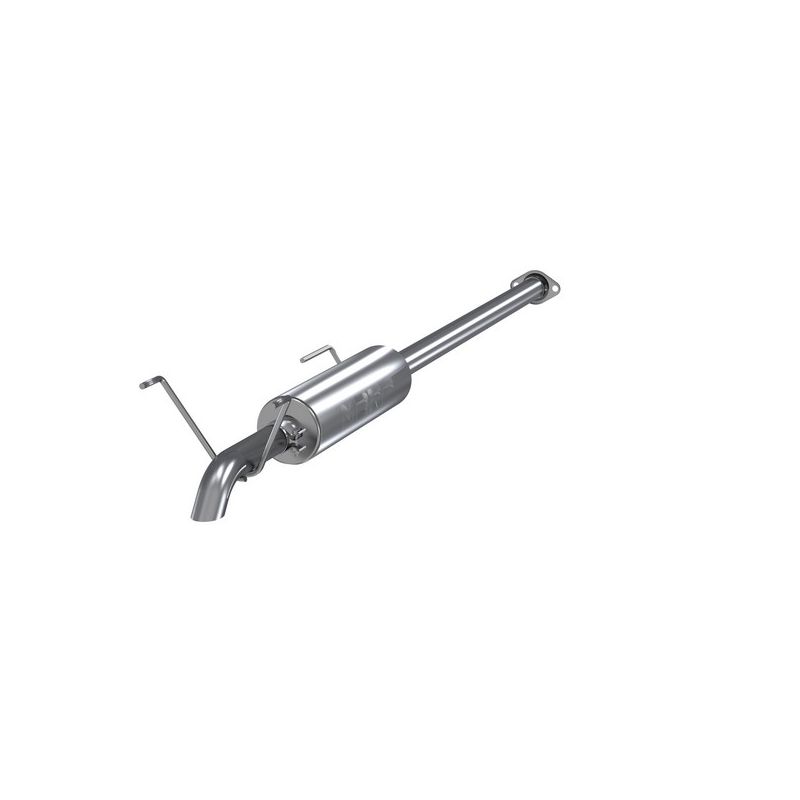 MBRP Exhaust S5322AL 2.5in. Cat-Back; Single Turn Down; AL