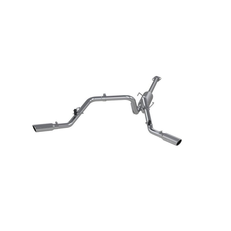 MBRP Exhaust S5328409 2.5in. Cat-Back; Dual Split Side Exit; T409