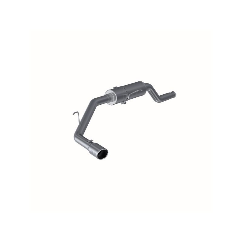 MBRP Exhaust S5330AL 3in. Resonator Back; Single Side Exit; AL