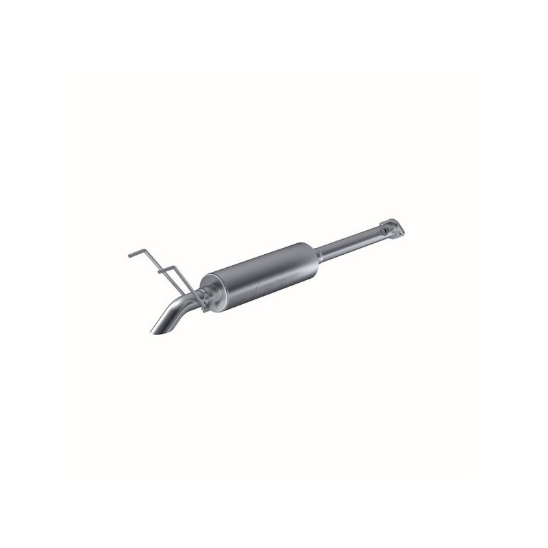 MBRP Exhaust S5332AL 2.5in. Cat-Back; Single Turn Down; AL