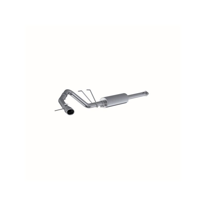 MBRP Exhaust S5334AL 2.5in. Cat-Back; Single Side Exit; 4WD Only; AL