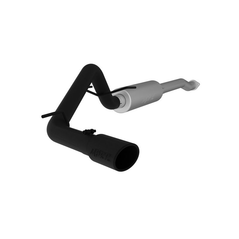 MBRP Exhaust S5338BLK 3in. Cat-Back; Single Side Exit; BLK