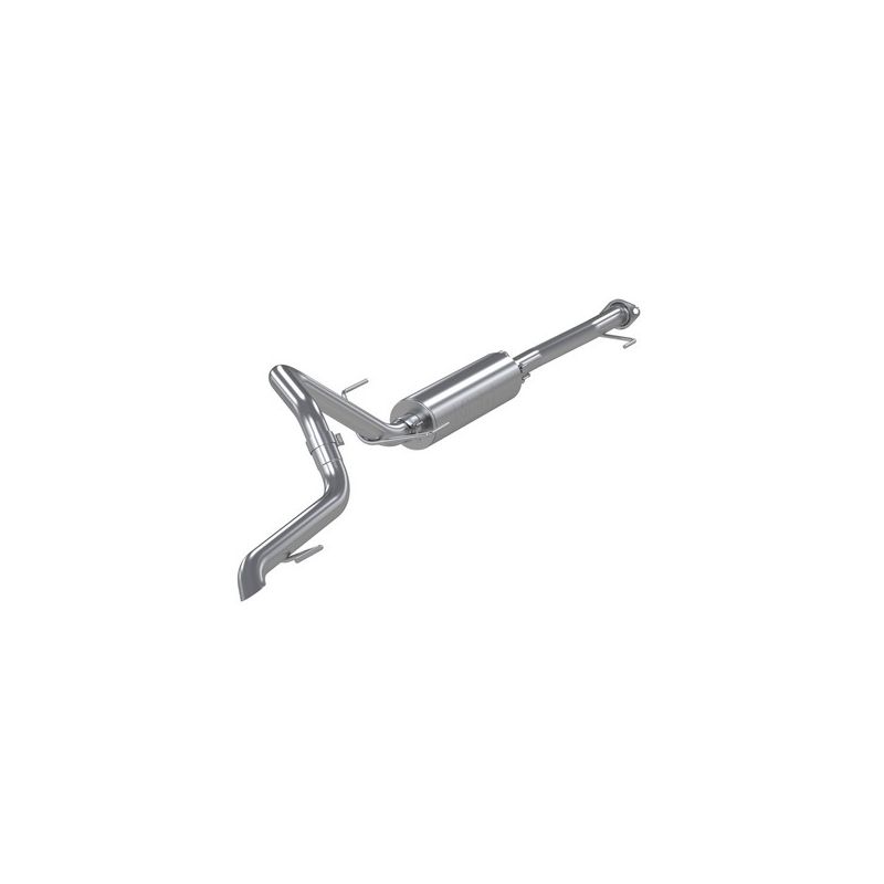 MBRP Exhaust S5343304 2.5in. Cat-Back; High-Clearance; Single Rear Exit; T304