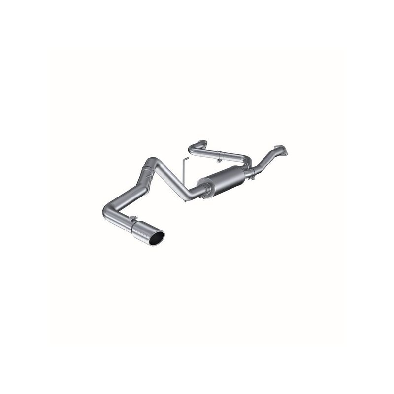 MBRP Exhaust S5406AL 3in. Cat-Back; Single Side Exit; AL