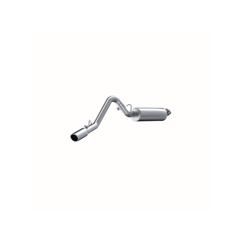MBRP Exhaust S5500AL 2.5in. Cat-Back; Single Side Exit; AL