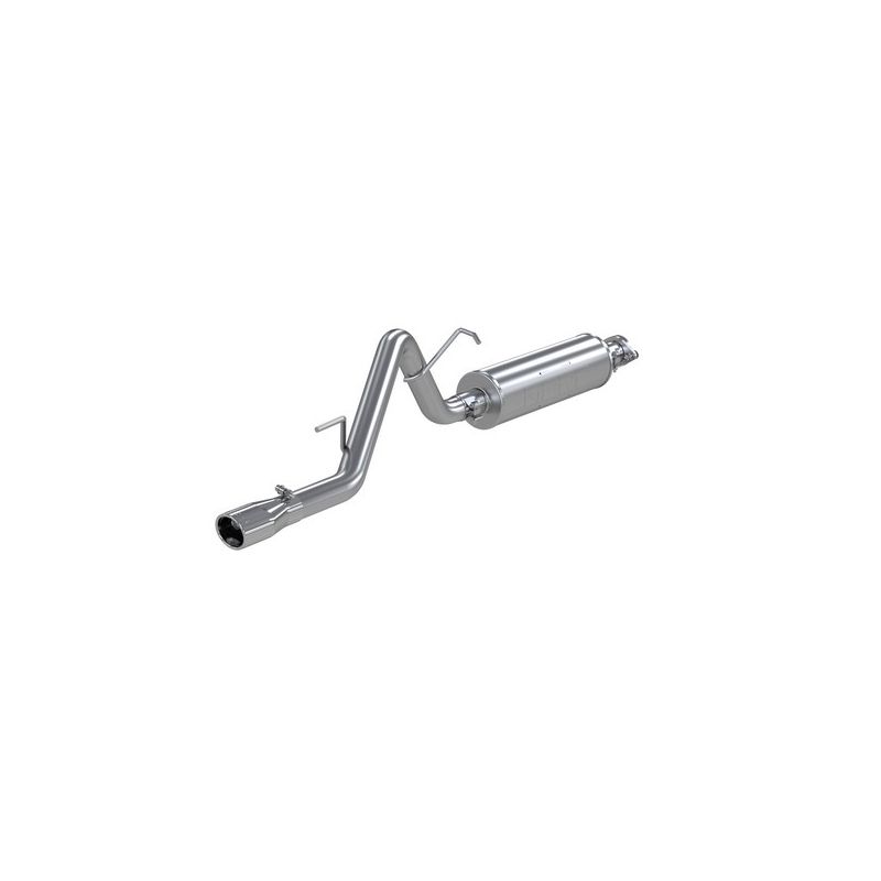 MBRP Exhaust S5510AL 2.5in. Cat-Back; Single Rear Exit; AL