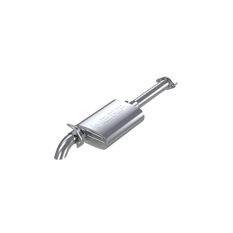 MBRP Exhaust S5522409 2.5in. Cat-Back; Single Rear Exit; Off-Road Turn Down; T409