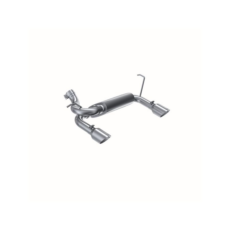 MBRP Exhaust S5528AL 2.5in. Axle-Back; Dual Rear Exit; AL
