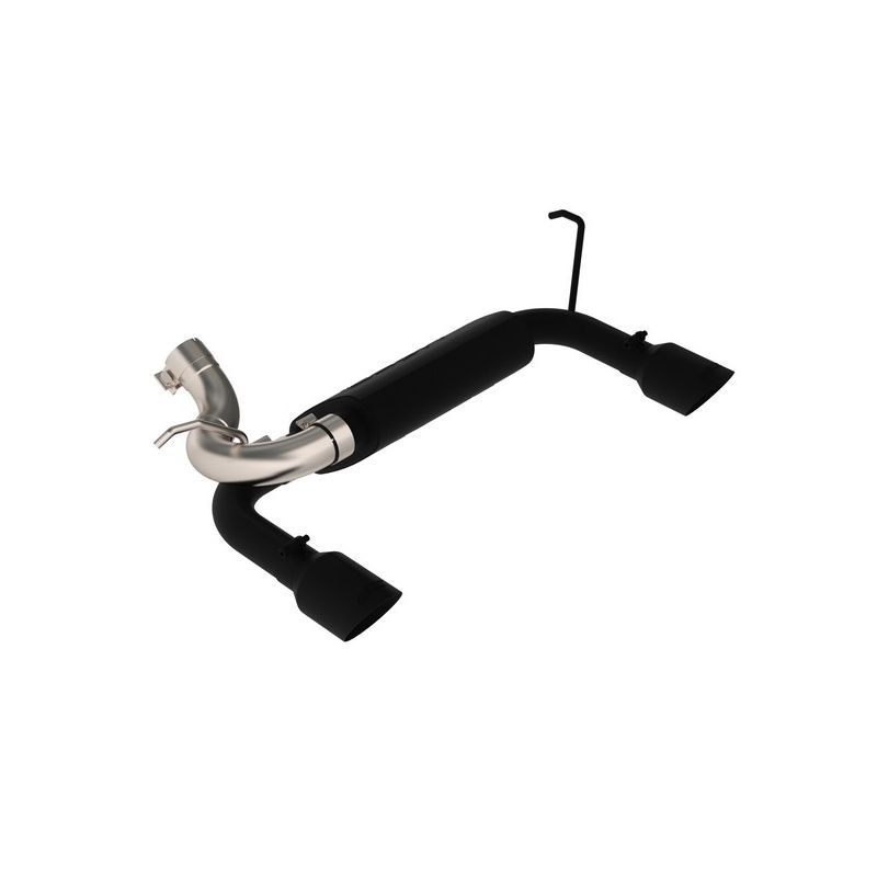 MBRP Exhaust S5528BLK 2.5in. Axle-Back; Dual Rear Exit; BLK
