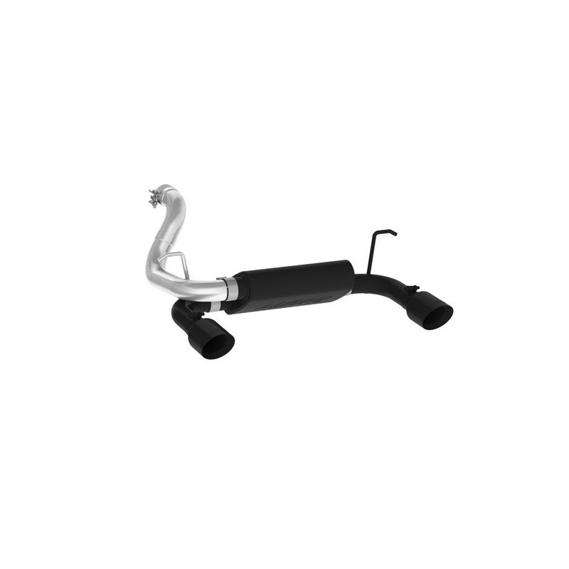 MBRP Exhaust S5529BLK 2.5in. Axle-Back; Dual Rear Exit; BLK