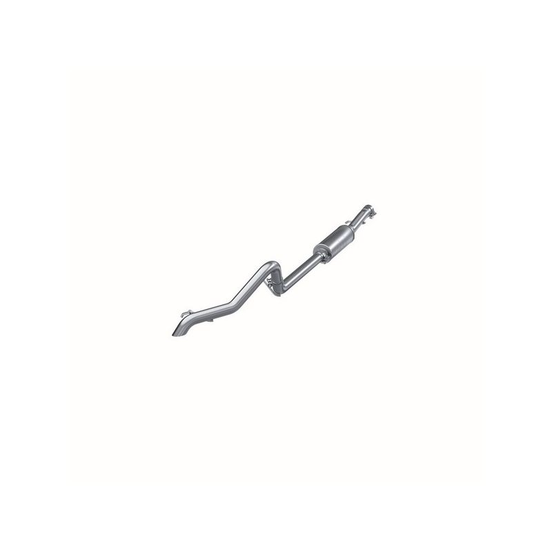 MBRP Exhaust S5530AL 2.5in. Cat-Back; Single Rear Exit; Off-Road Tail Pipe; AL