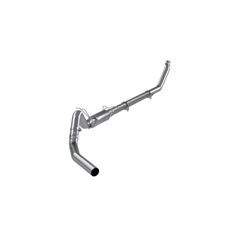 MBRP Exhaust S6100P 4in. Turbo Back; Single Side Exit; AL