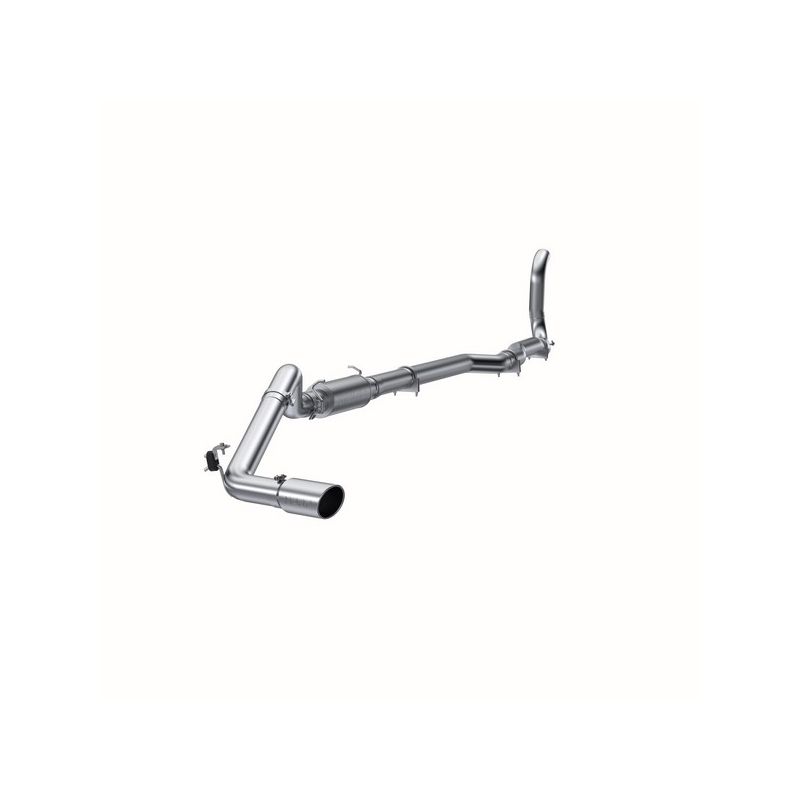MBRP Exhaust S6150AL 4in. Turbo Back; Single Side Exit; 4WD Only; AL
