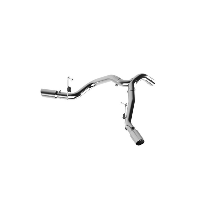 MBRP Exhaust S6168AL 4in. Filter Back; Dual Split Side Exit; Cool Duals (TM); AL