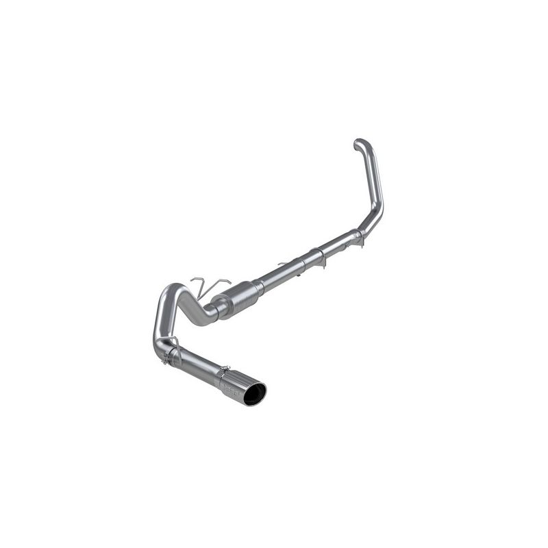 MBRP Exhaust S6200AL 4in. Turbo Back; Single Side Exit; AL