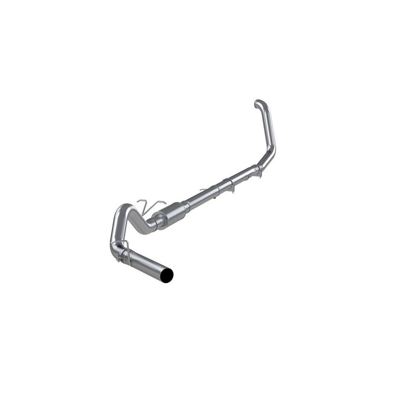 MBRP Exhaust S6200P 4in. Turbo Back; Single Side Exit; AL