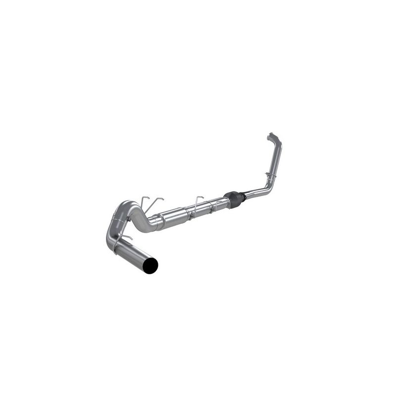 MBRP Exhaust S62340P 5in. Turbo Back; Single Side Exit; Retains Stock Cat; AL