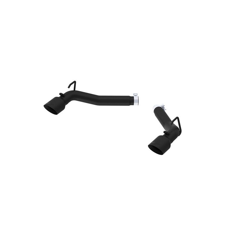 MBRP Exhaust S7021BLK 3in. Axle-Back; Muffler Bypass; Dual Rear Exit; BLK