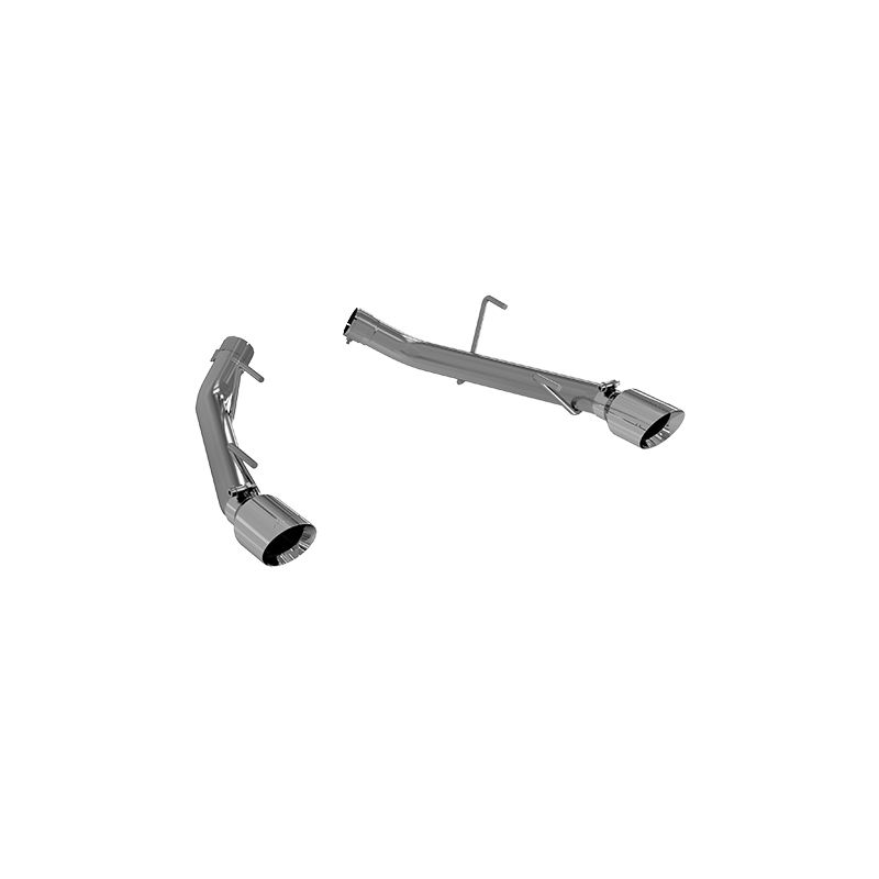 MBRP Exhaust S7202304 2.5in. Axle-Back; Muffler Bypass; Dual Split Rear Exit; Race Version; T304