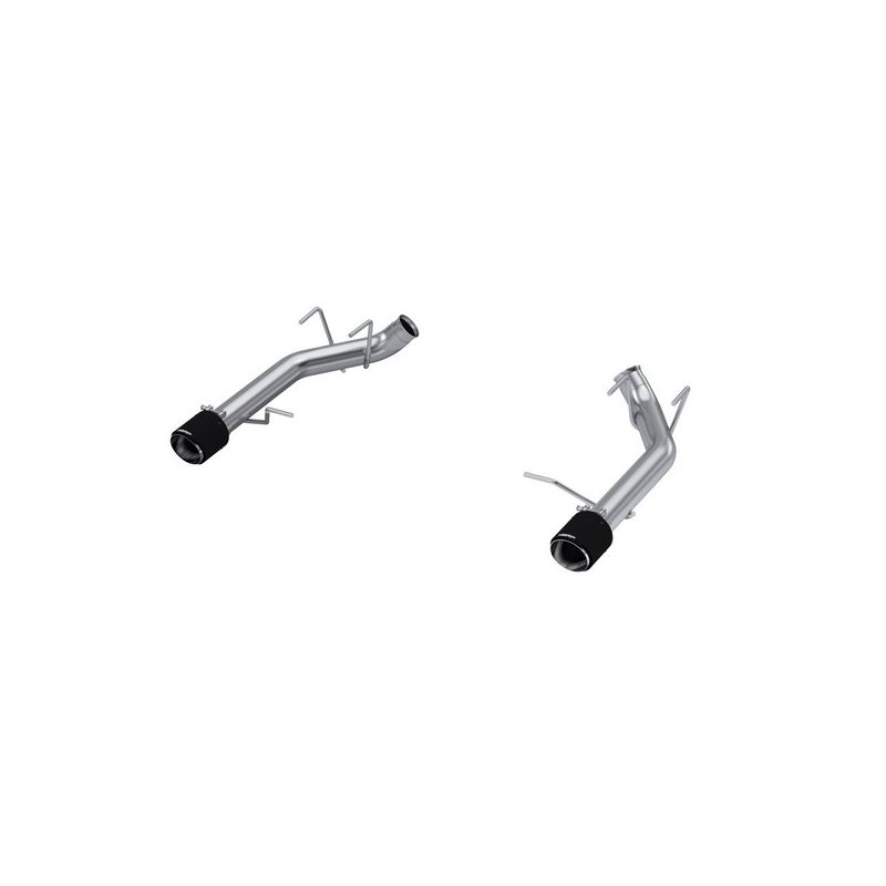 MBRP Exhaust S72033CF 3in. Axle-Back; Dual Split Rear Exit; T304; CF